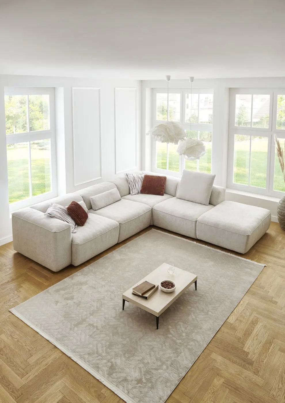 Wohnlandschaft couchliebe. KS25 Zunra natur mit Zusatzfunktionen