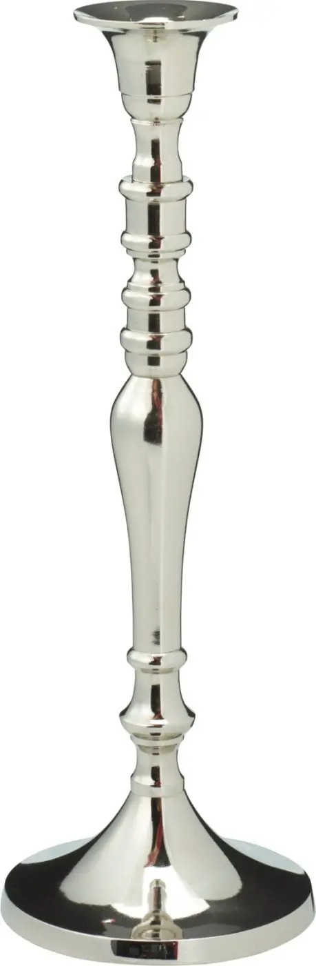 Kerzenständer 29 cm silber 