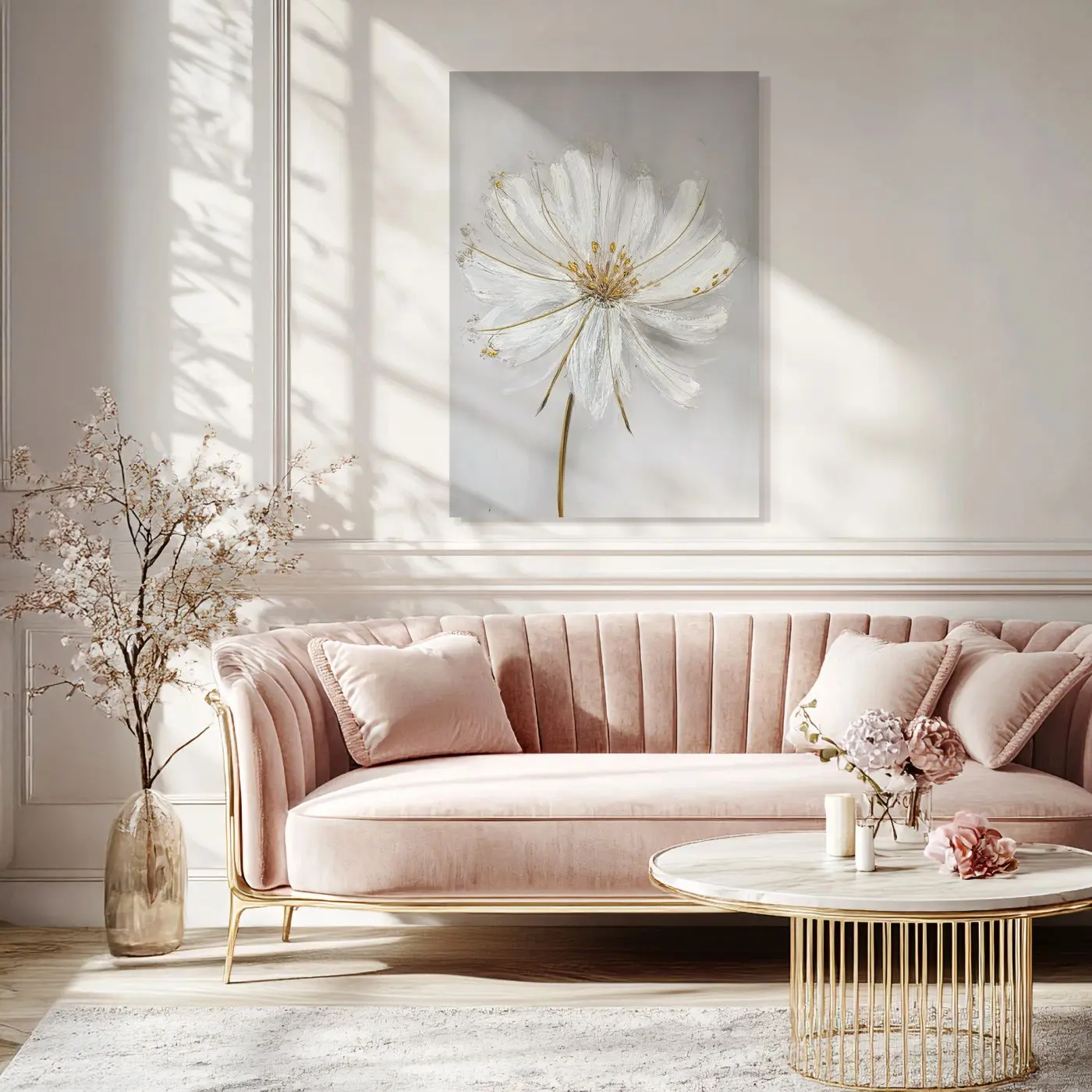 Leinwandbild Gentle Petals 70 x 100 cm