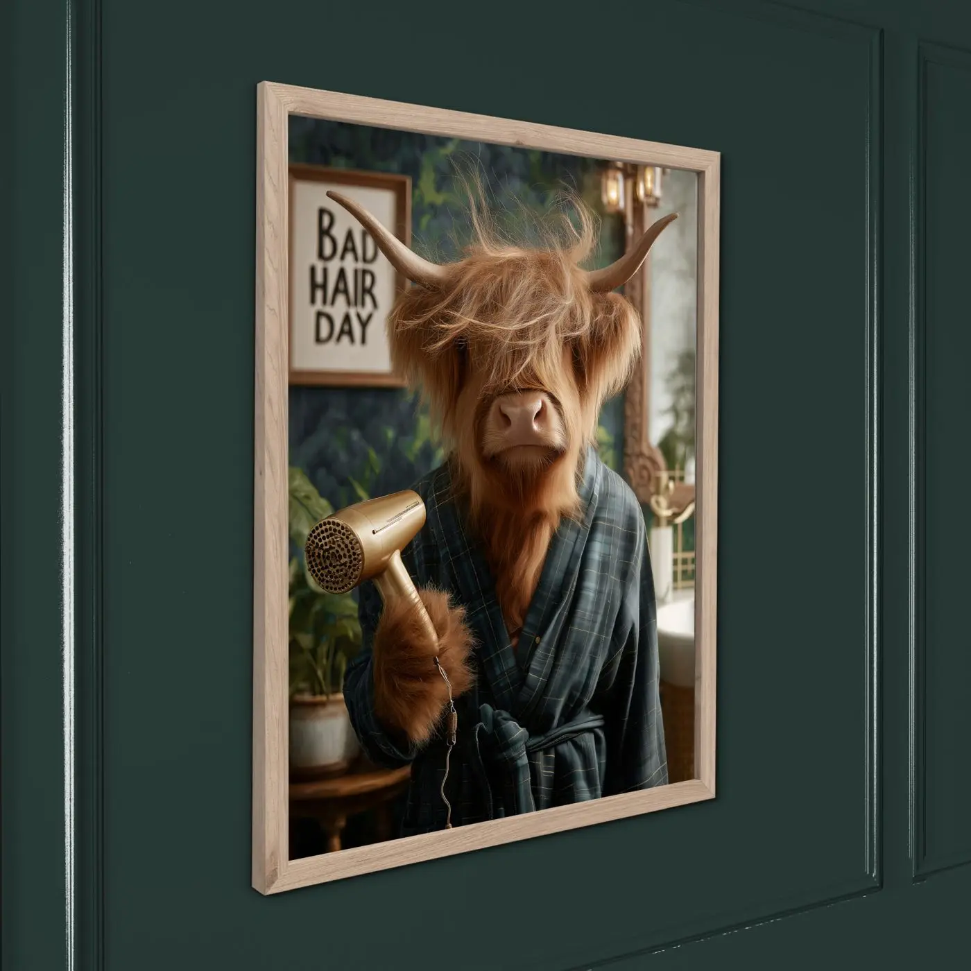 Bild gerahmt Morning Matt 30 x 40 cm