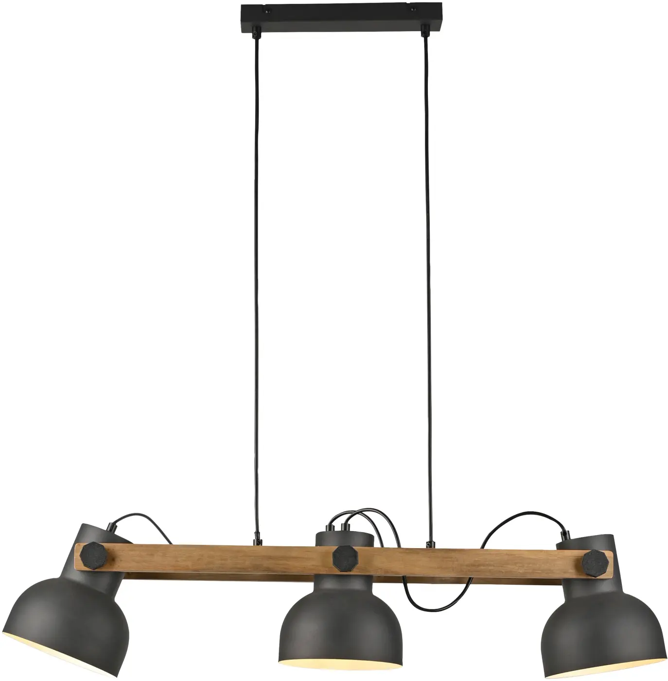 3er Pendelleuchte Cup 2.0 schwarz