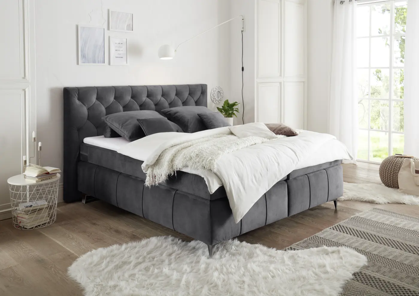 Boxspringbett Pembroke 180 x 200 cm