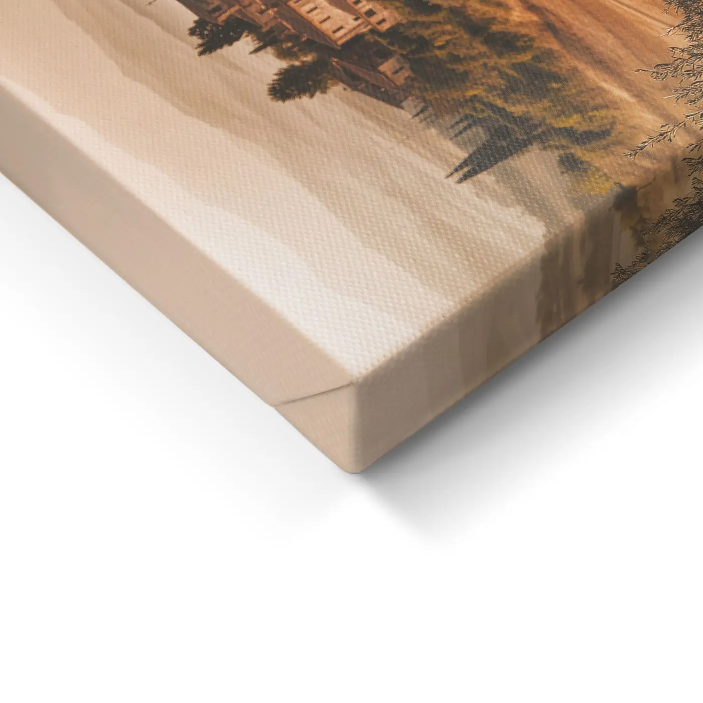 Leinwandbild Golden Road 60 x 80 cm