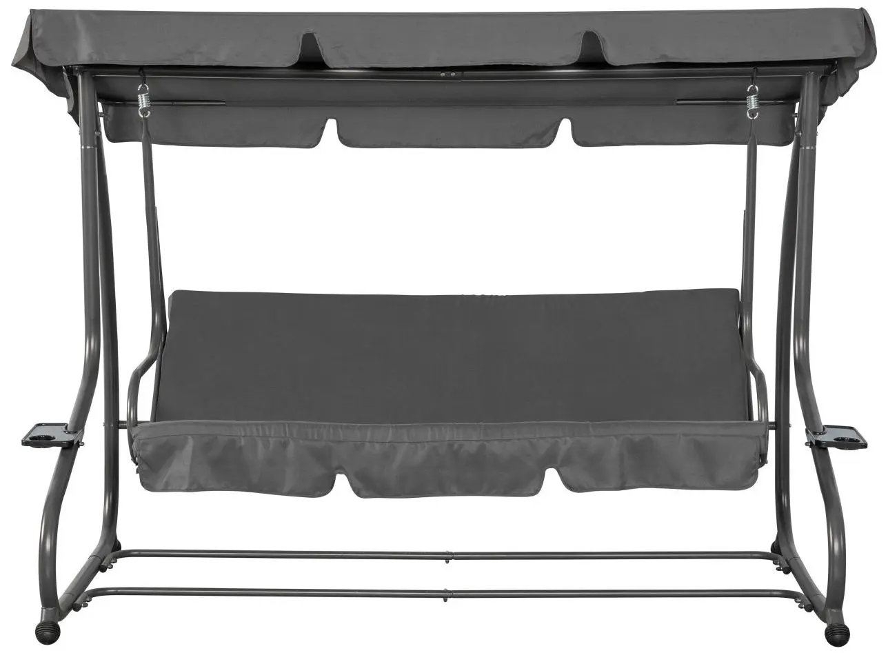 Hollywoodschaukel anthrazit