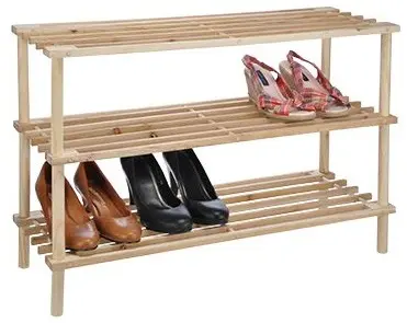 Schuhregal Holz 3 Etagen