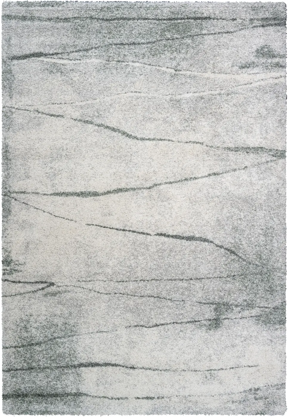 Teppich Mehari 120 x 170 cm weiß, braun, grau