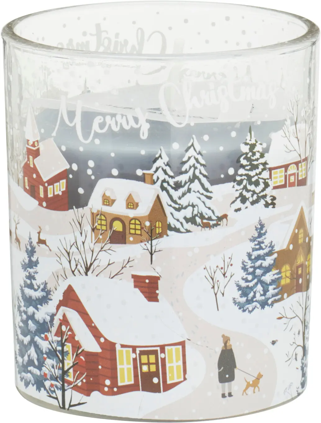 Duftkerze Winter im Glas