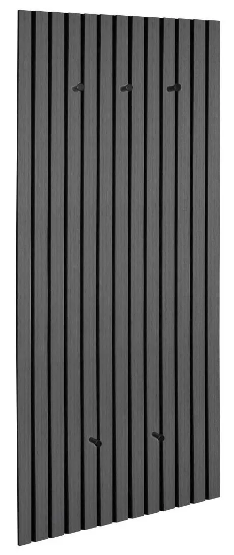Wandgarderobe Grace anthrazit 50 x 125 cm