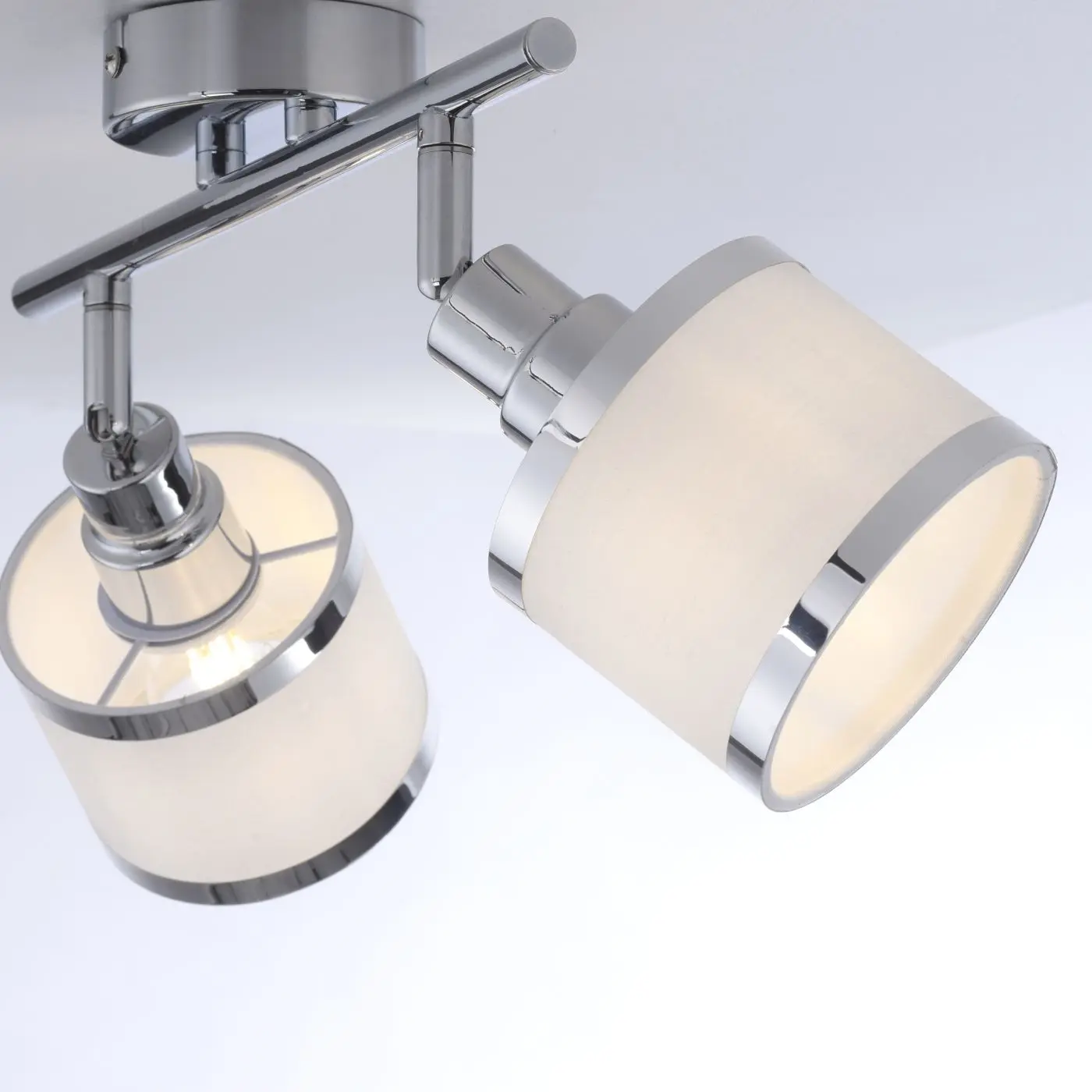 2er Balken Accor weiß/ chrom