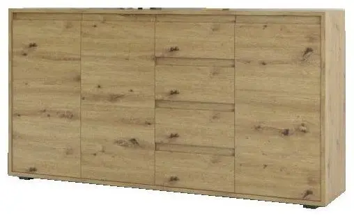 Kommode Brest 3-türig Artisan Eiche