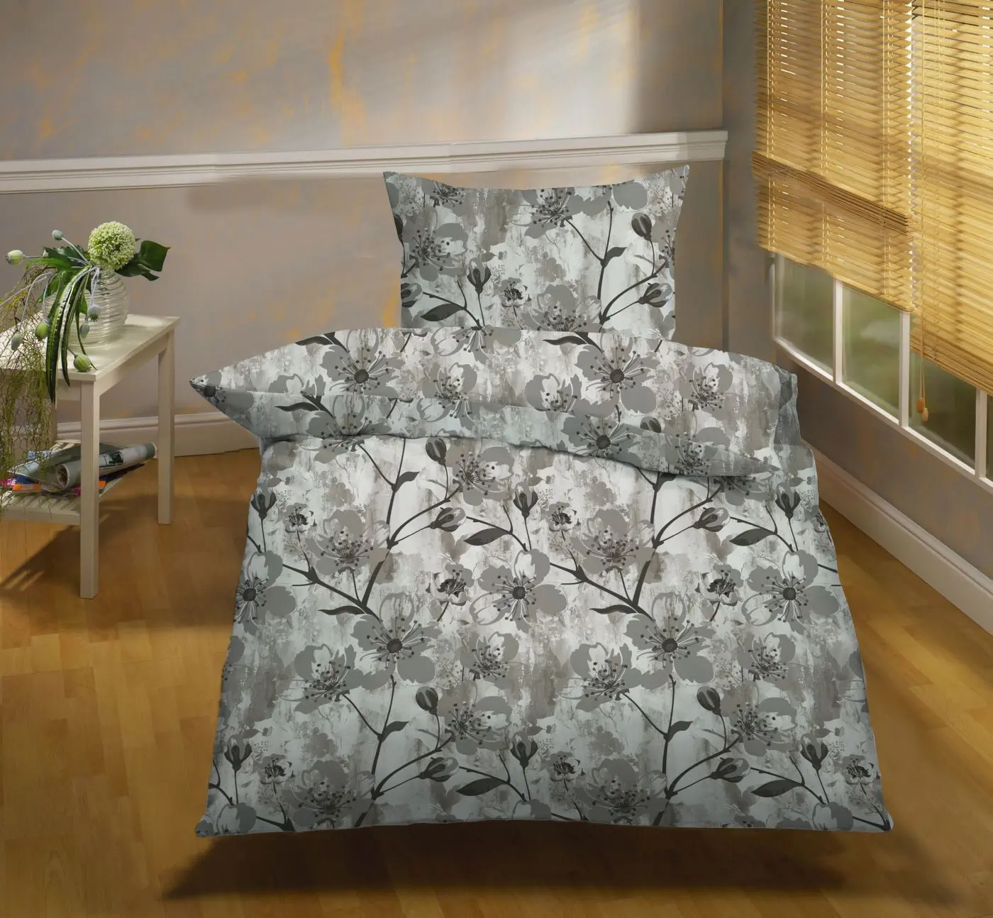 Poly-Cotton Bettwäsche 135 x 200 cm 