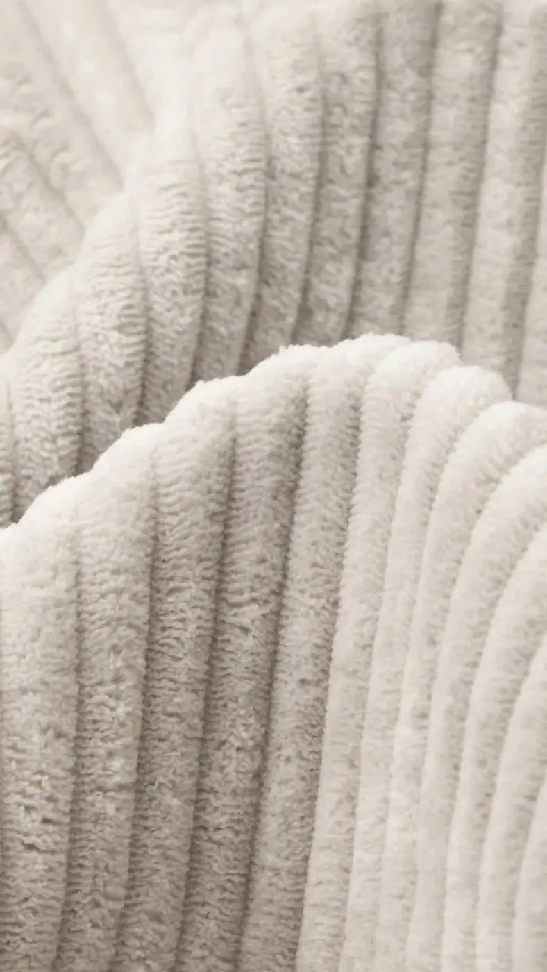 Wohnlandschaft Luno Cord sandgrau