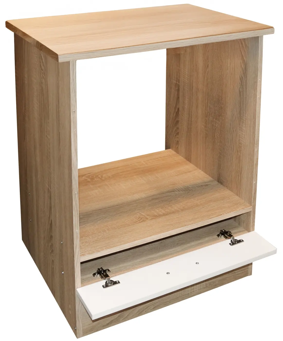 Herdschrank Andy 60 cm Sonoma Eiche/weiß