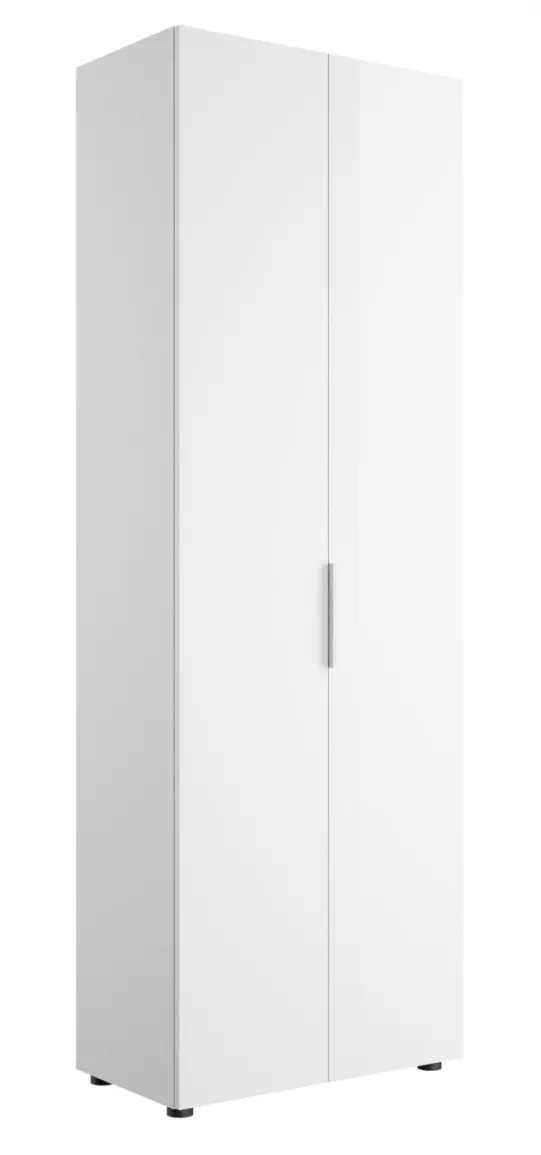 Aktenschrank Espresso 2-türig weiß