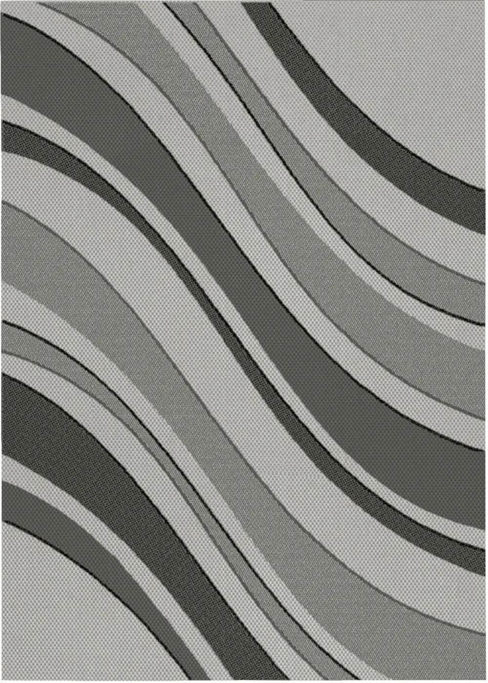 Teppich Decora grau 80 x 150 cm