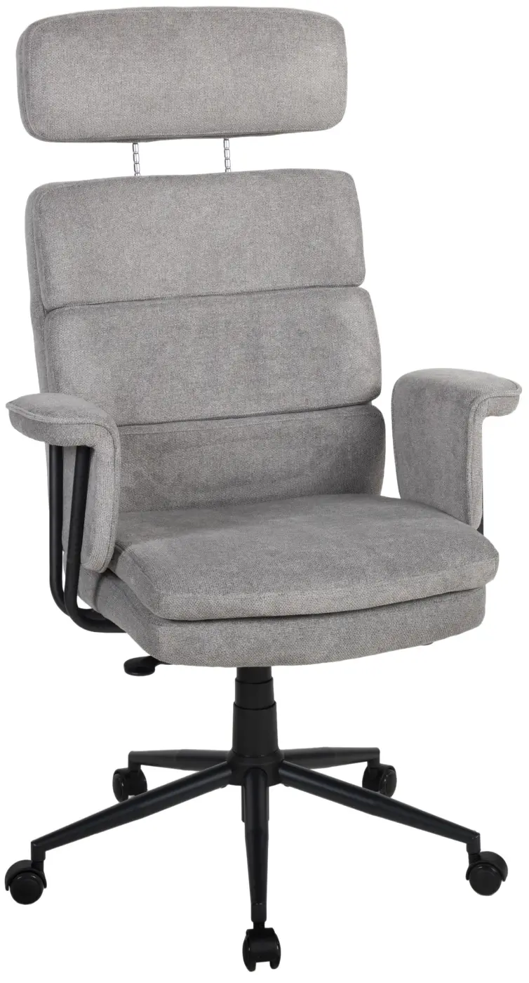 Chefsessel Junis Webstoff grau
