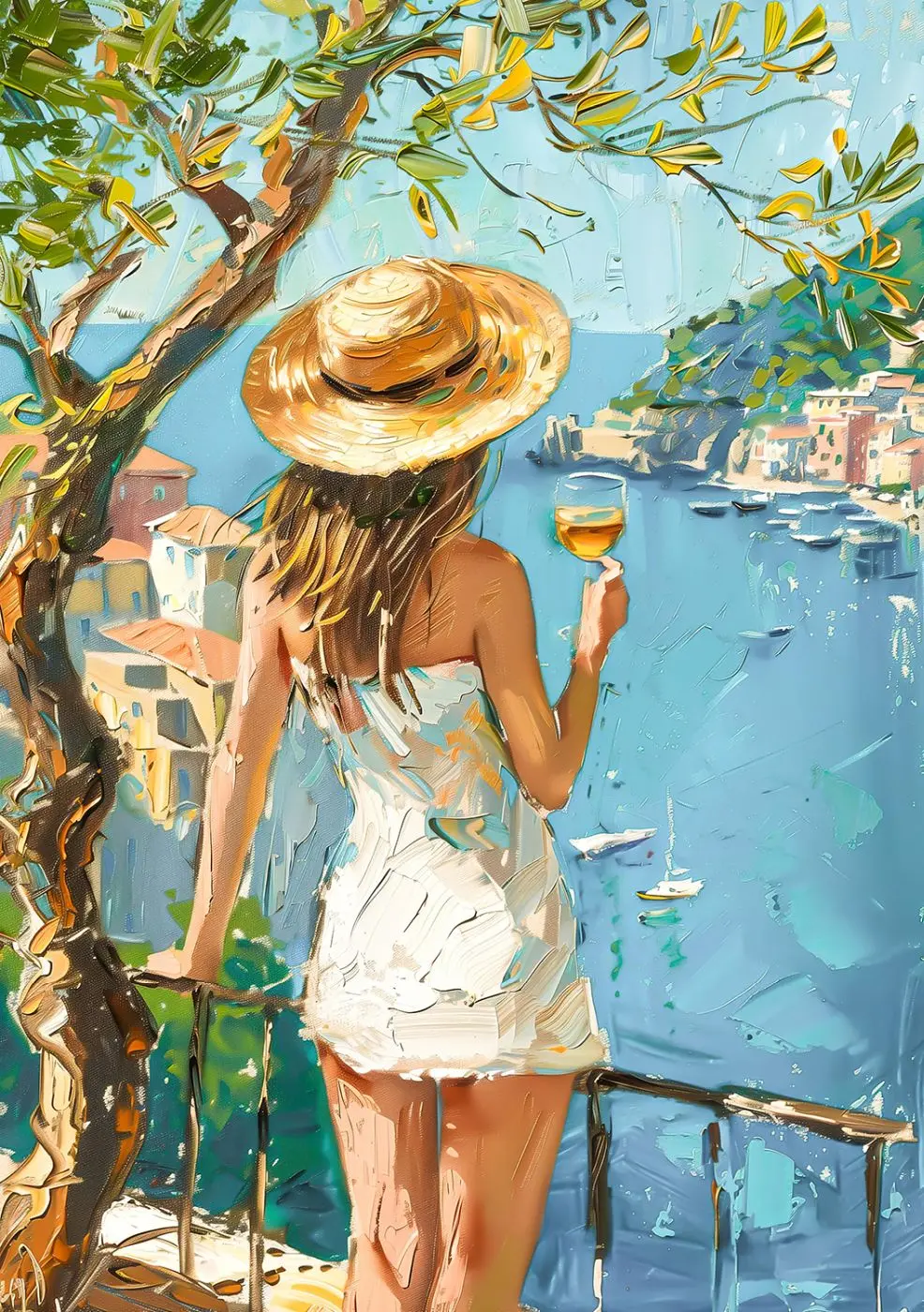 Leinwandbild Florence 60 x 80 cm