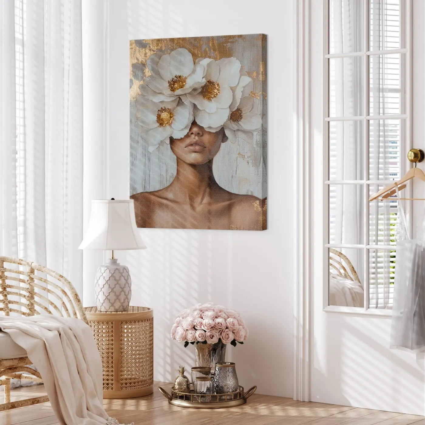 Leinwandbild Henriette 70 x 100 cm