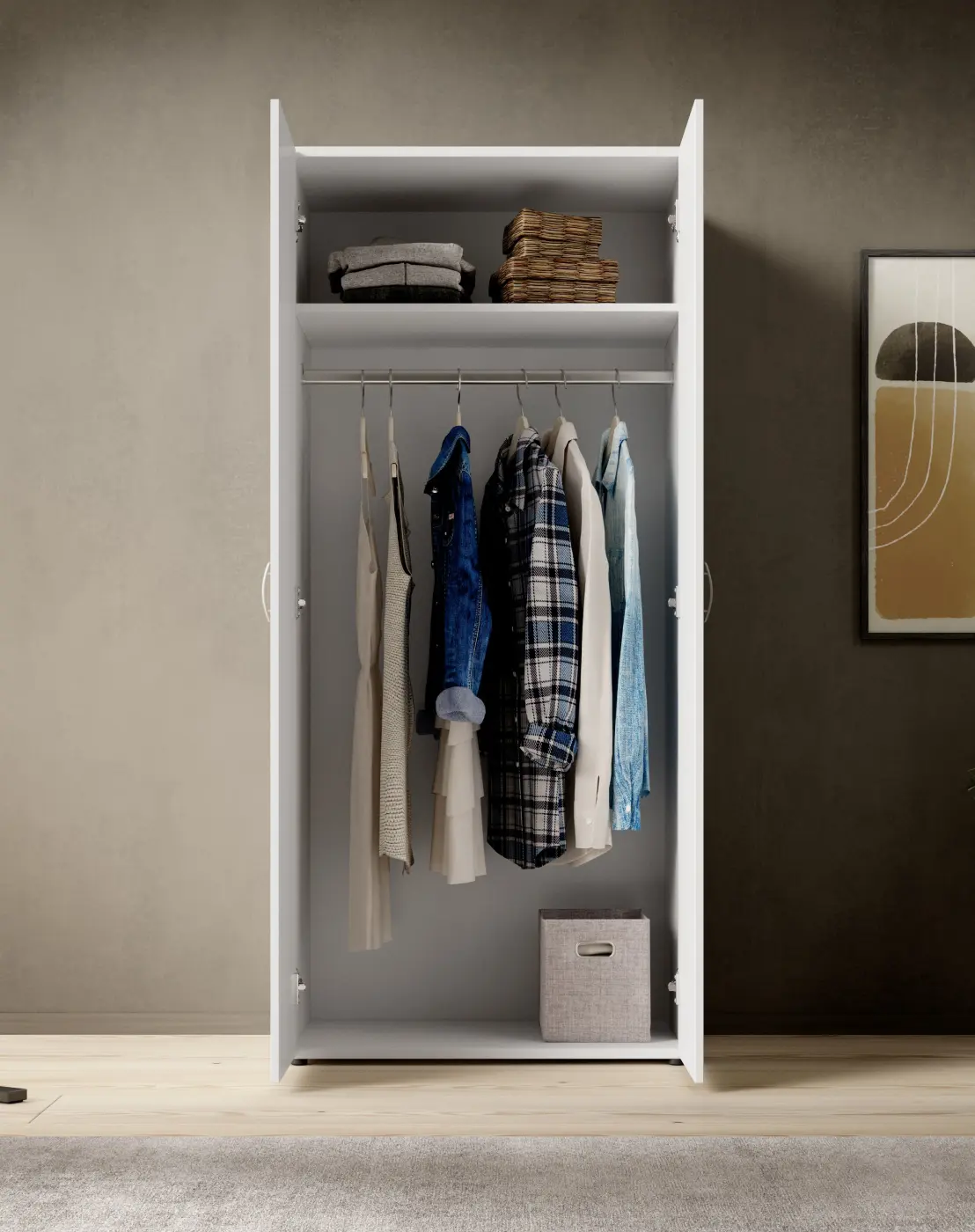 Drehtürenschrank Base 2-türig
