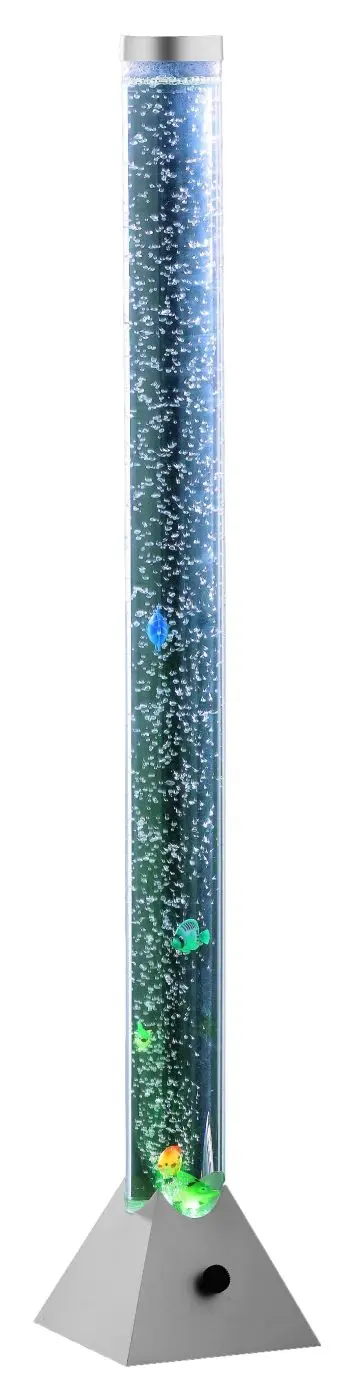 Wassersprudelsäule Motion titanfarbig