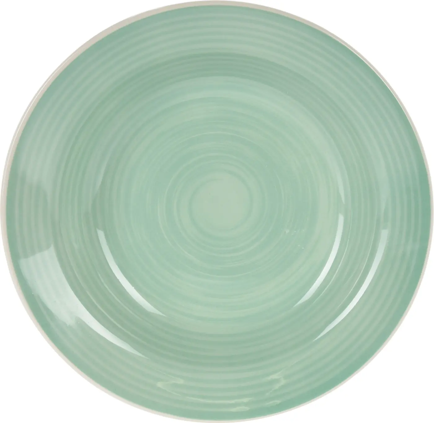 Teller tief ca. 22 cm bunt