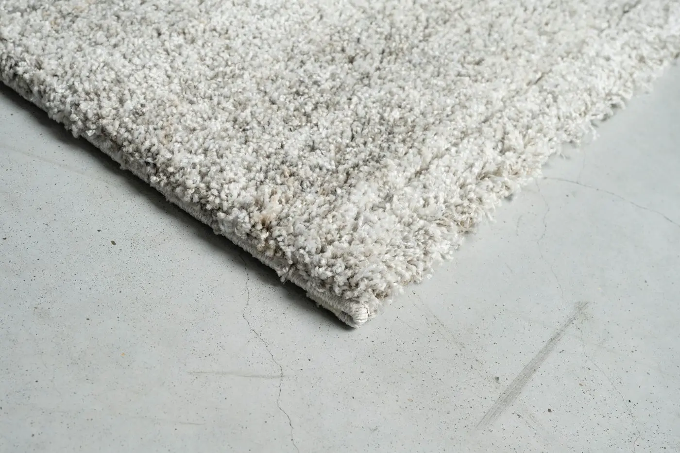 Teppich Mehari 160 x 230 cm weiß, braun, grau