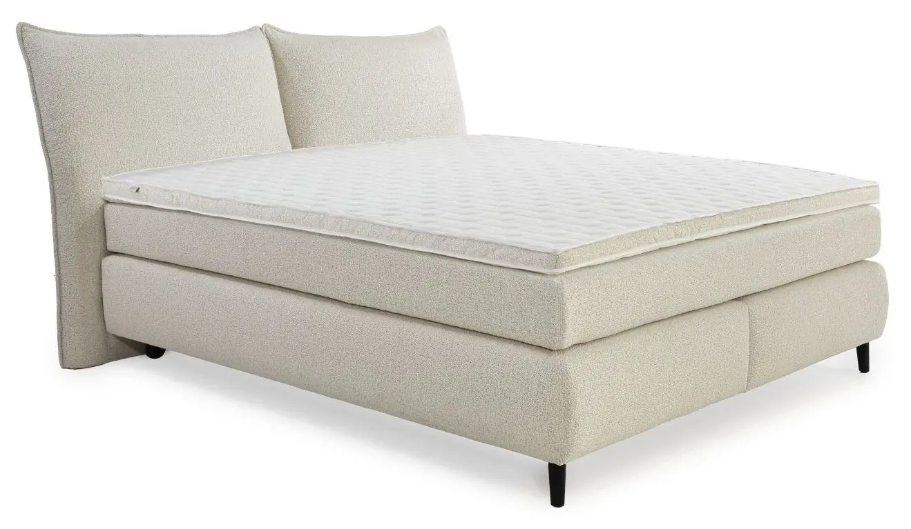 Boxspringbett Hacienda Max 180 x 200 cm beige