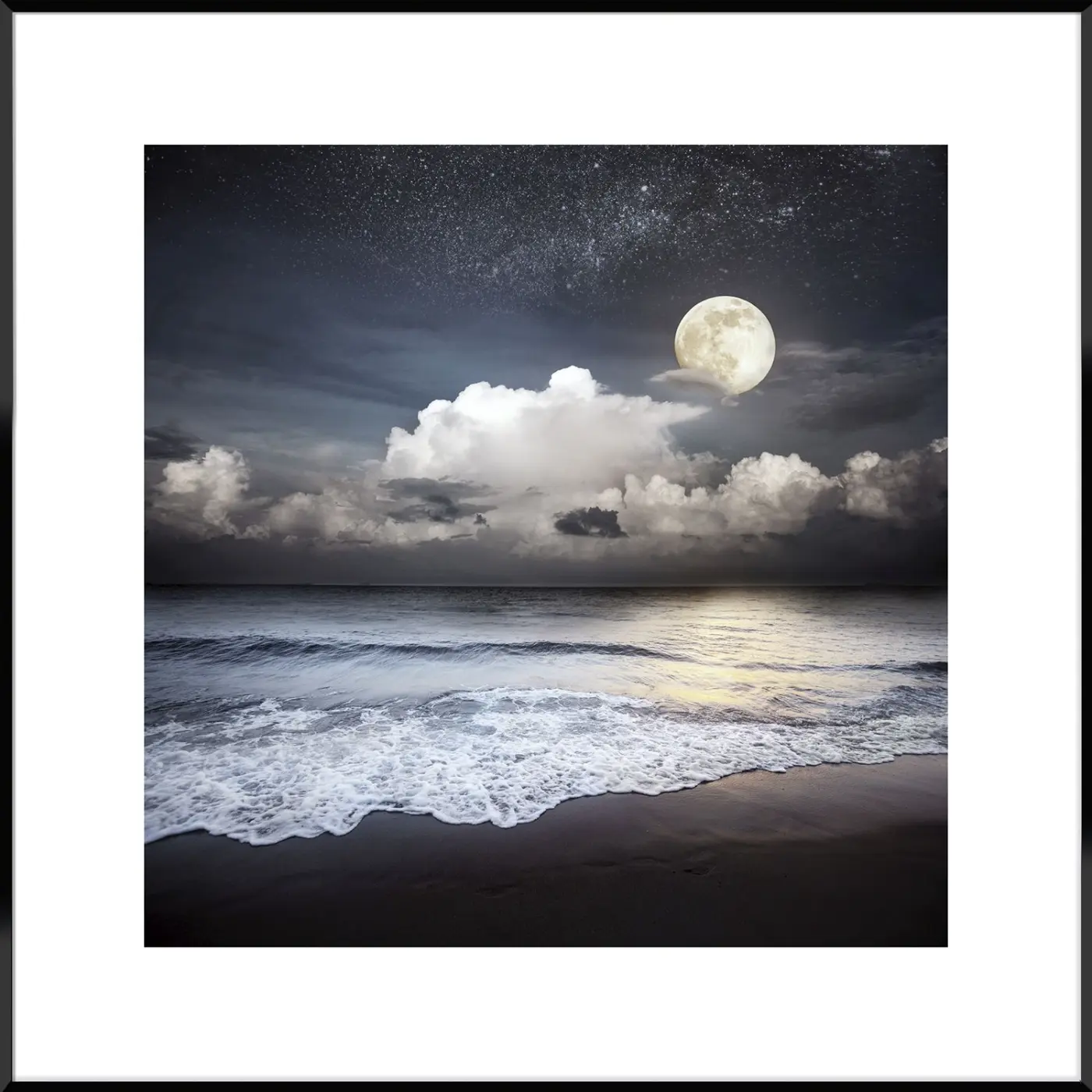 Bild Moon Beach ca. 50 x 50 cm