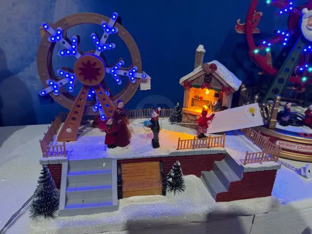 Winterszene mit LED