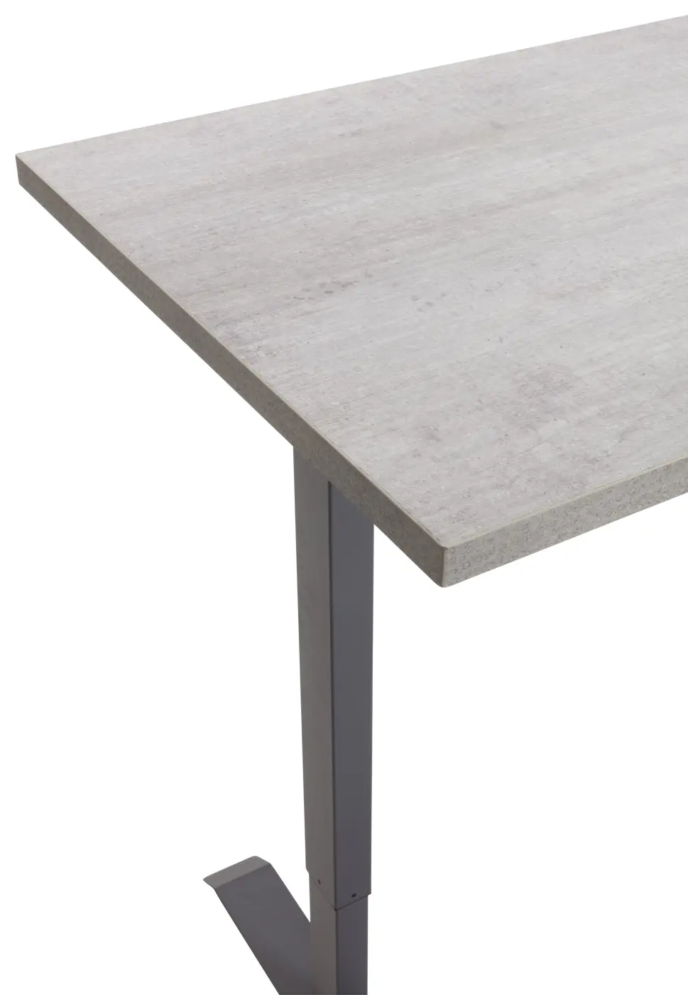 Schreibtisch Energia höhenverstellbar beton/anthrazit