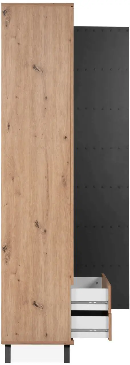 Vitrine Medan Artisan Eiche/anthrazit