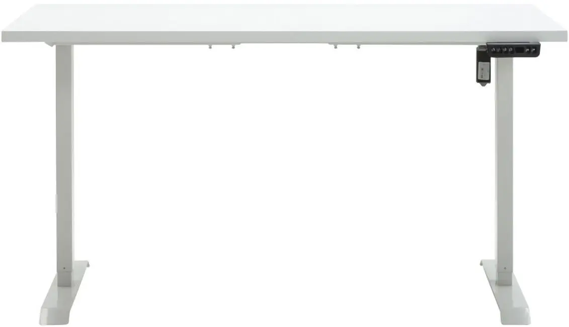 Schreibtisch Energia weiß Hochglanz