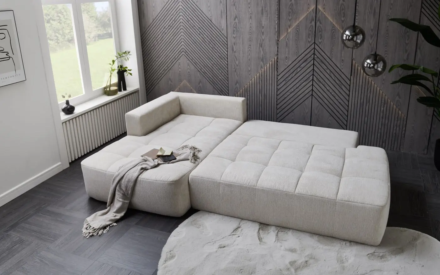 Wohnlandschaft Nami beige