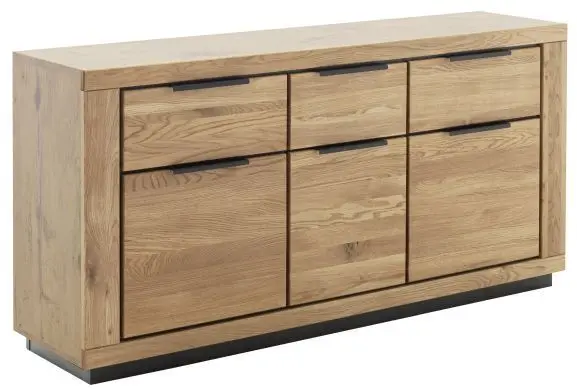 Sideboard Greno 3-türig Wildeiche
