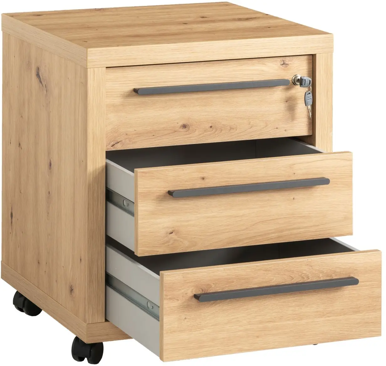 Rollcontainer Rilega Artisan Eiche