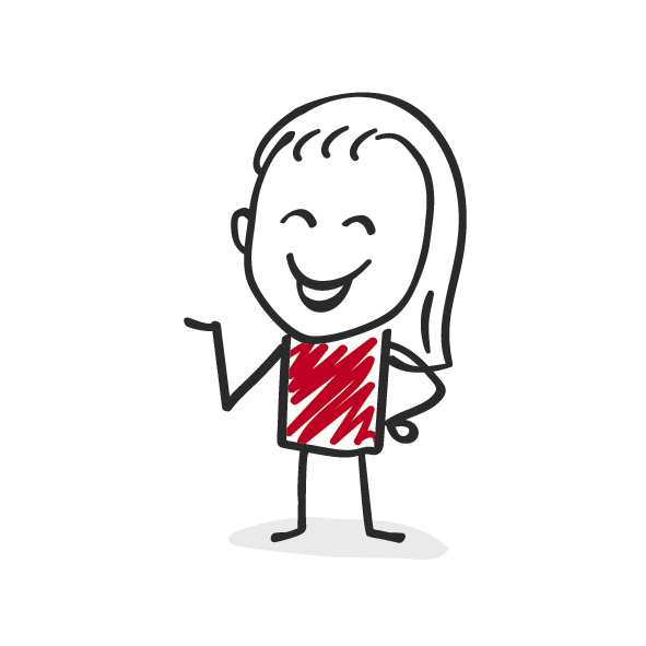 Emoji- Eine fröhliche Frau - Möbel AS