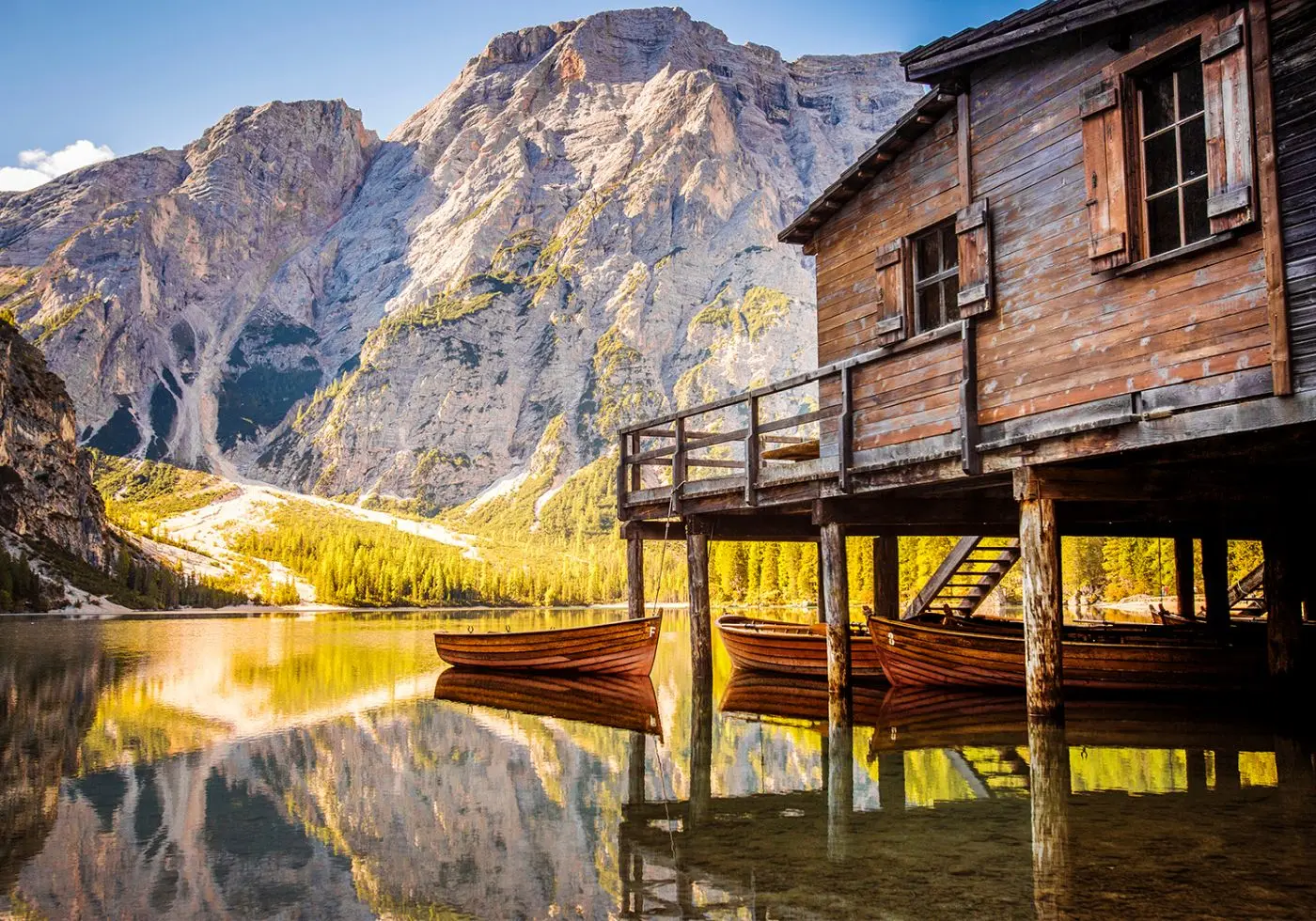 Leinwandbild Sunny Tyrol 70 x 100 cm