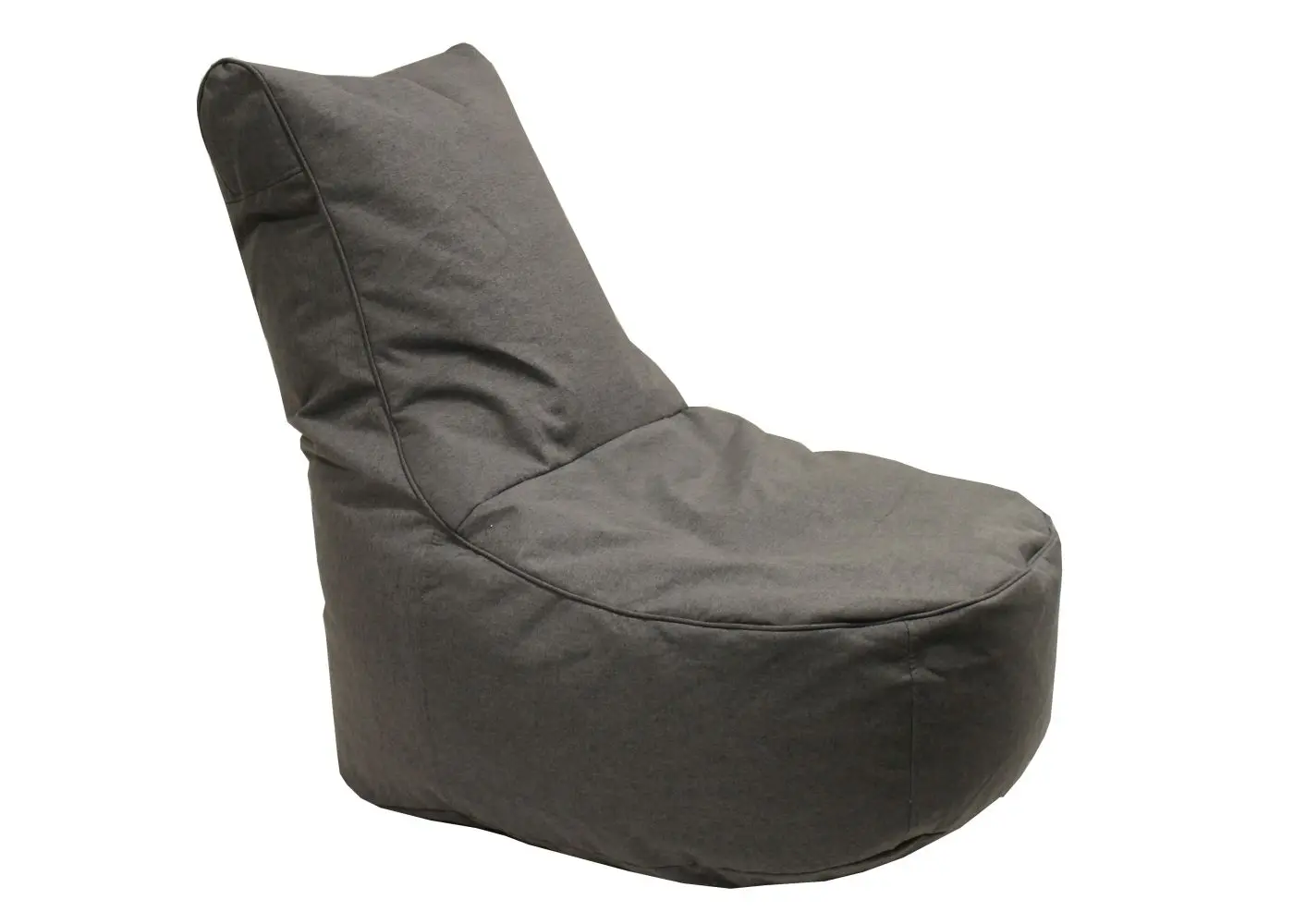 Sitzsack Comfort Microfaser ash
