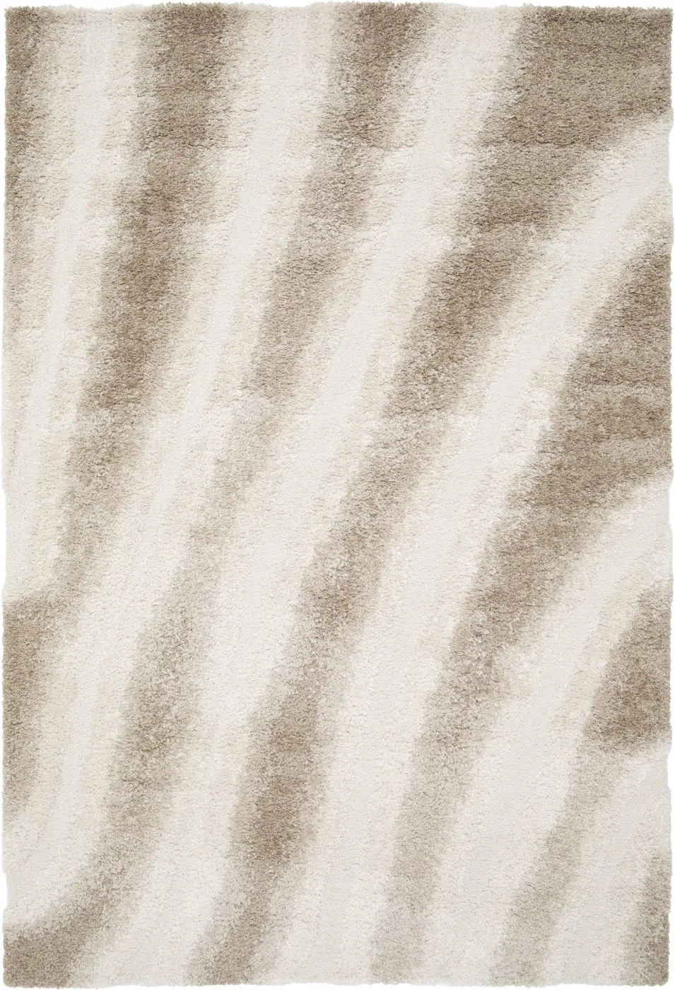 Teppich Embrace 120 × 170 cm beige mit Muster