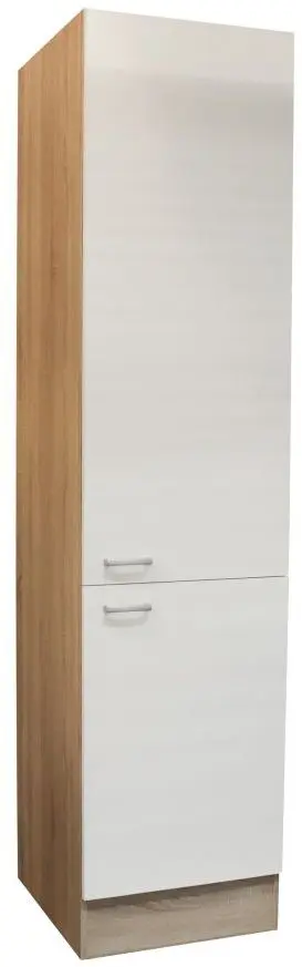 Vorratsschrank Andy 50 cm Sonoma Eiche/weiß