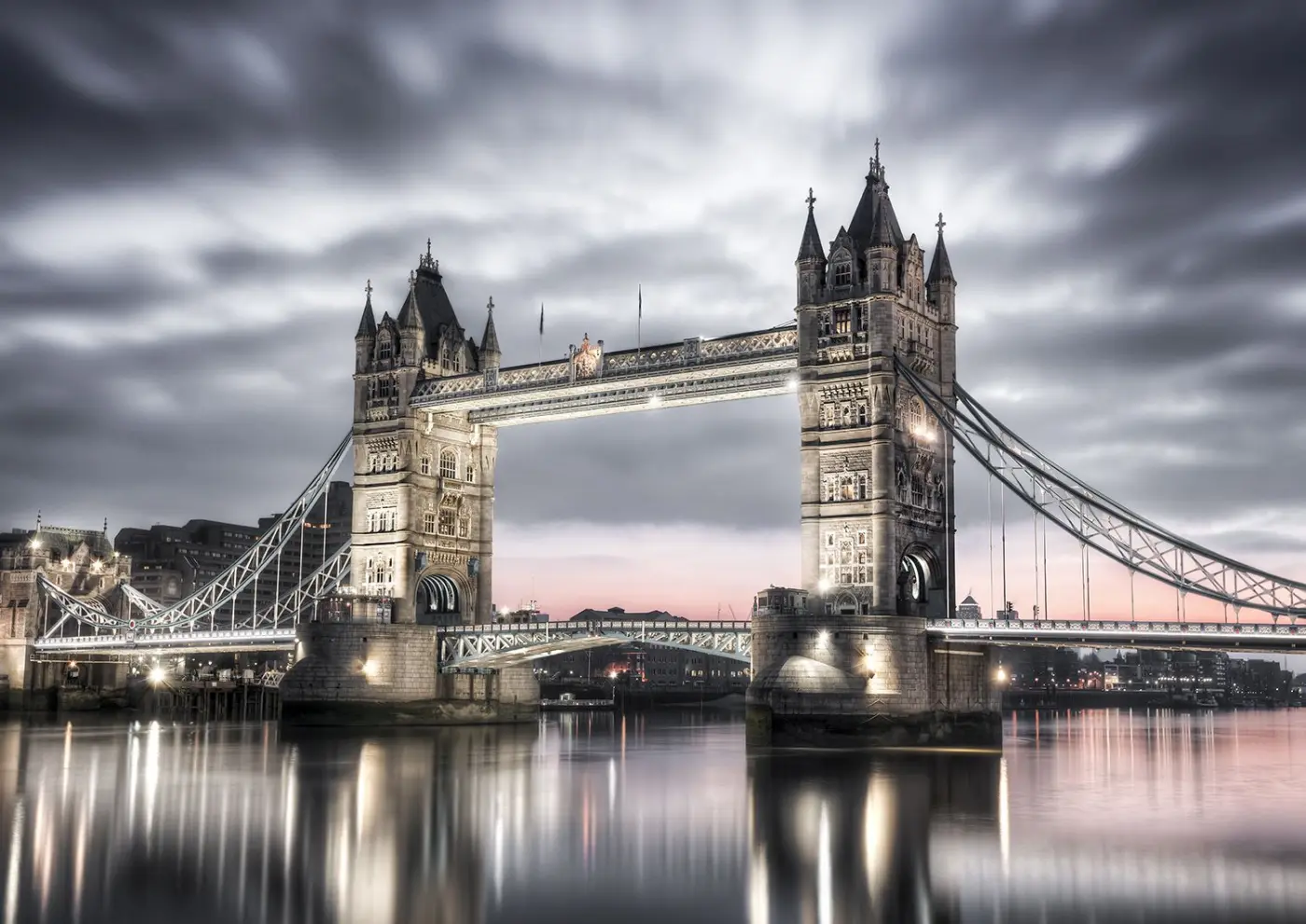 Glasbild London 2