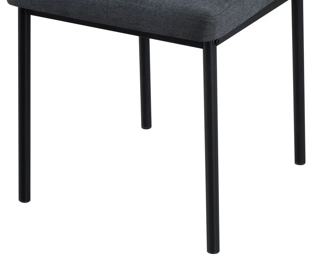 Polsterstuhl Della anthrazit