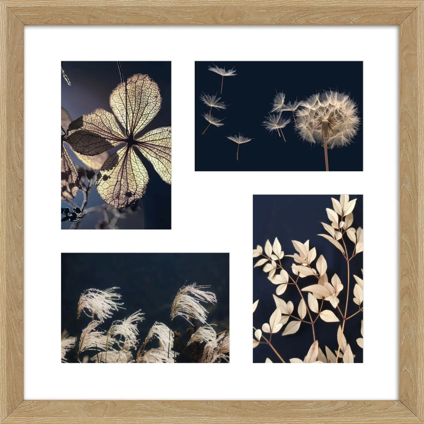 Collagenrahmen Barcelona natur 36 x 36 cm