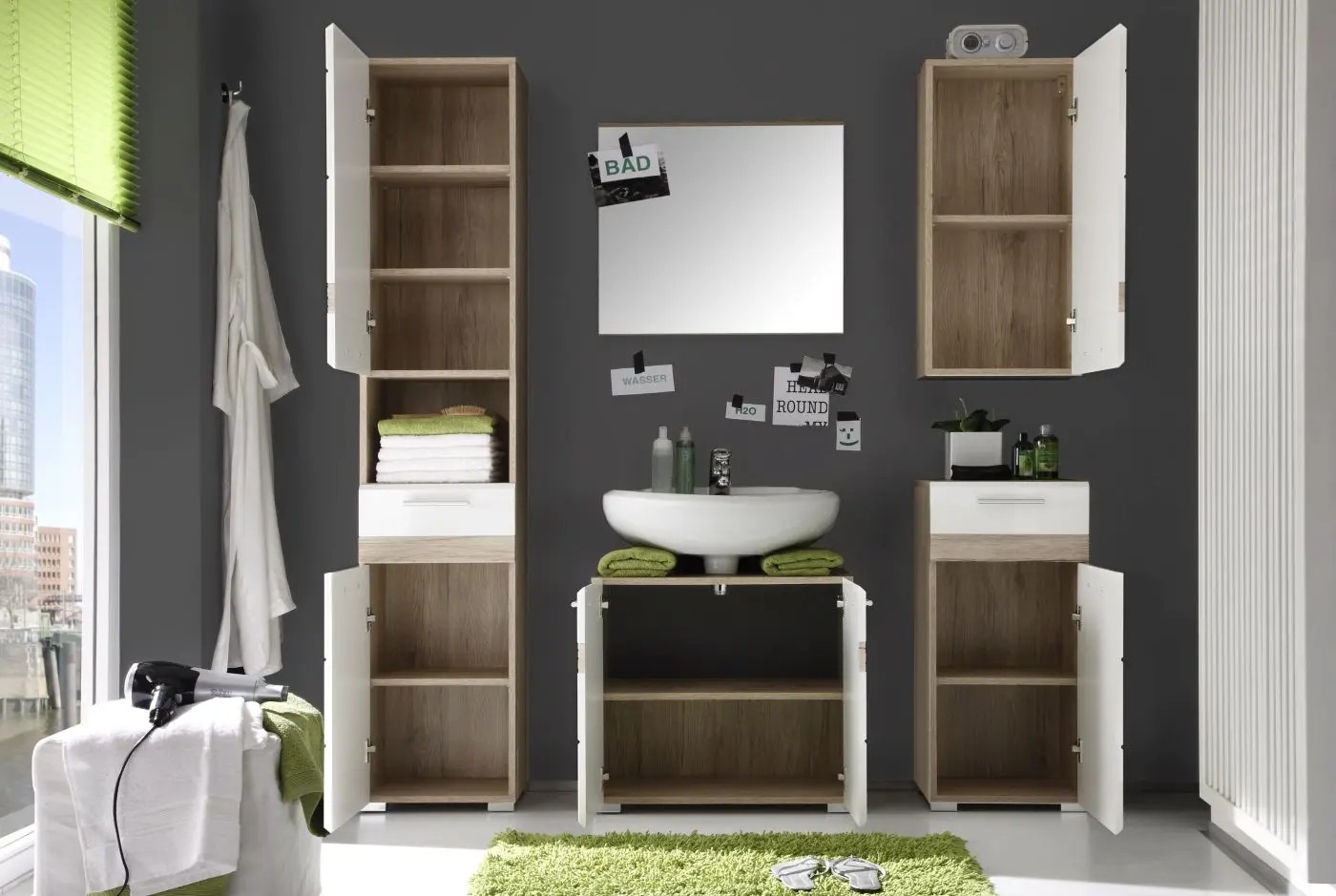 Hängeschrank Set One