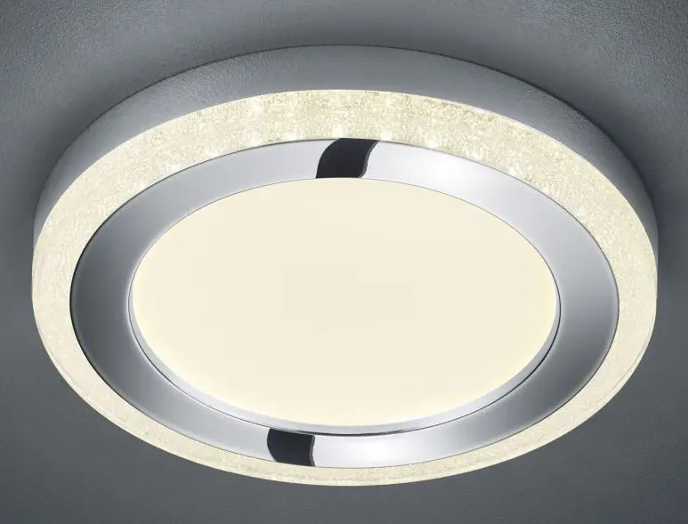 LED-Deckenleuchte Slide weiß Ø 40 cm