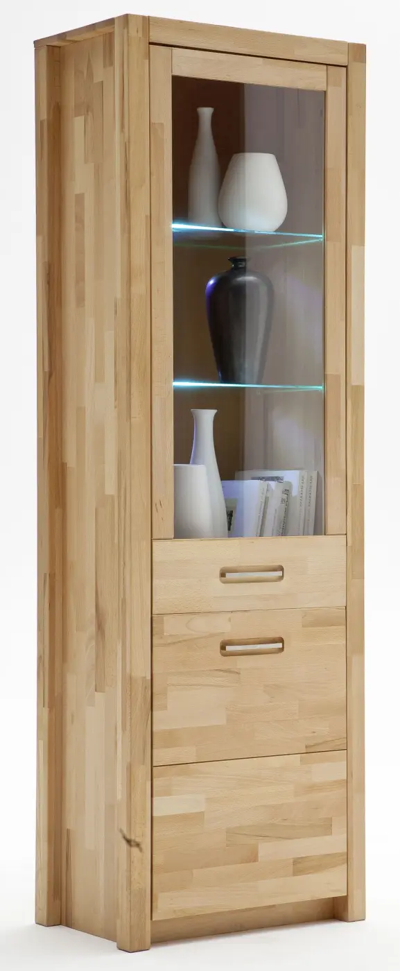 Vitrine Fenja Kernbuche