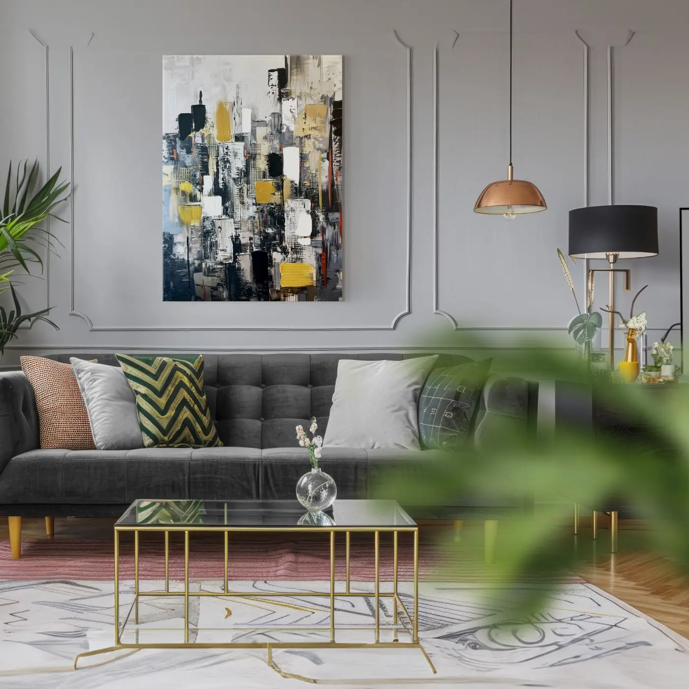 Originalbild Cityscape 70 x 100 cm Originalbild Cityscape 70 x 100 cm