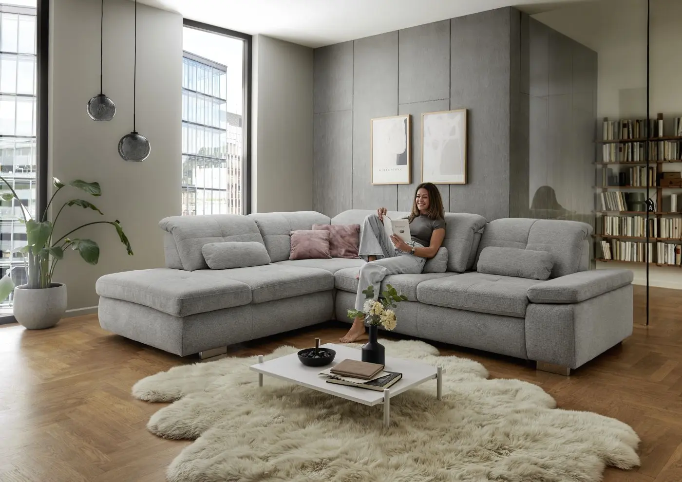 Wohnlandschaft LS 872918 mit Komfortfunktionen Wohnlandschaft LS 872918 mit Komfortfunktionen