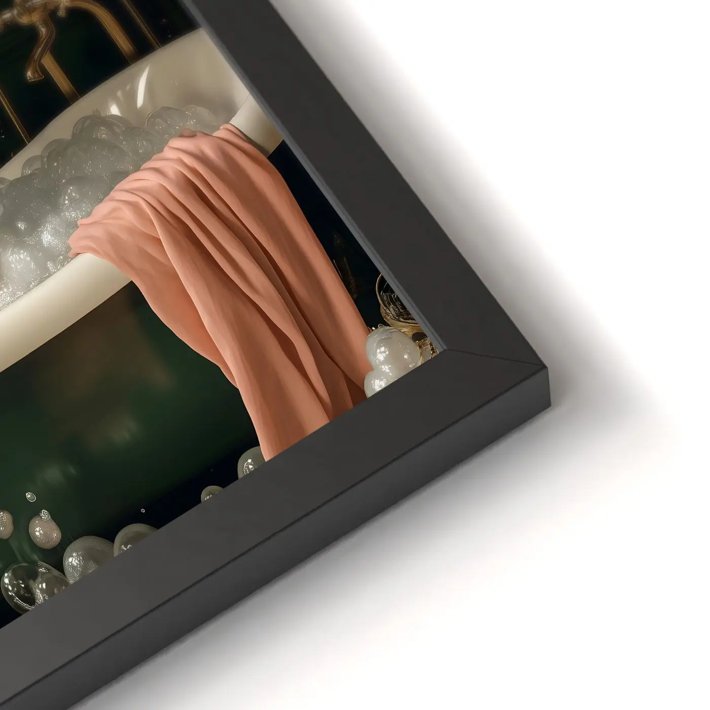 Bild gerahmt Llama 30 x 40 cm 