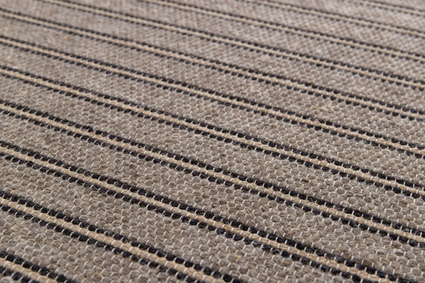 Teppich Lana 120 x 170 cm graubraun